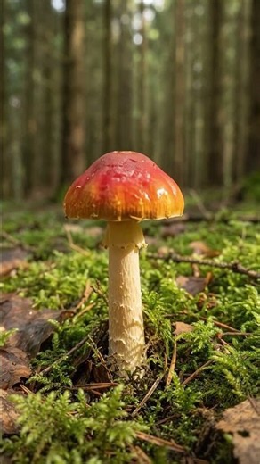 Watch This Mushroom Grow in Seconds