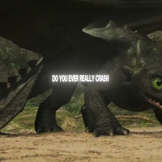 Toothless - Falling In A Forest | HTTYD Live Action | 4K Edit | #toothless