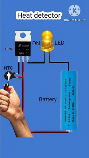 How to make a heat detector