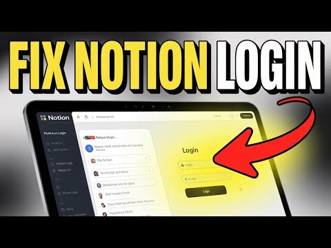 How to Fix Notion Page Login Problems – Sync and Access Errors