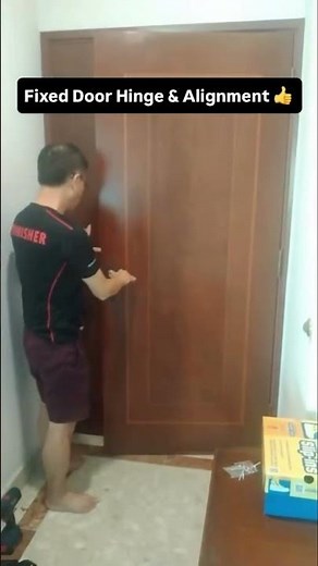 Door Not Closing Properly ? We Fix It | Door Hinge , Alignment Repair Singapore