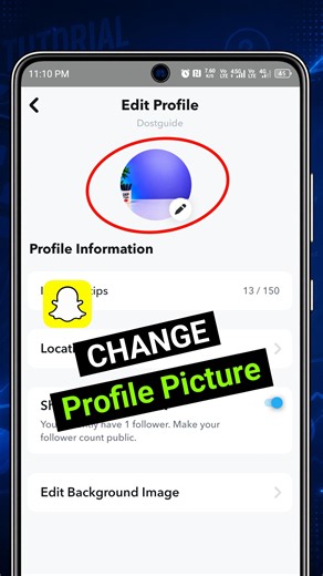 How to Change Snapchat Profile Picture (2026) | Change Snapchat Dp