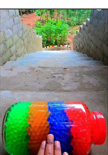 #Bottlebreaking #satisfying #relaxing #asmr #bottleonstairs | asmr bottle breaking