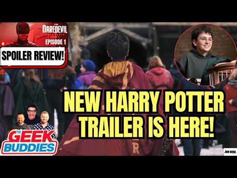 HARRY POTTER Teaser Trailer Breakdown, Daredevil Born Again Ep 2x1 Review | THE GEEK BUDDIES
