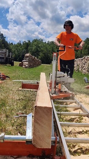 Ottawa Milling | Milling with PM14 Norwood sawmill. This mill is easy to setup and very easy to use and can be used off grid to build whatever you need.... | Instagram