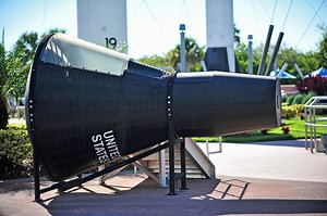 Gemini capsule at Kennedy Space Center