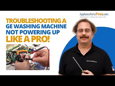 WON'T POWER UP? We've Got The Solution For Your Broken GE Washer!