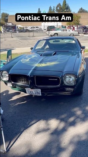 1973 Trans Am at the carshow 👆🏻 #pontiac #transam #cars #supercars #fyp
