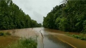 INSIDE THE STORM| Heavy rain causes the Meherrin River to flood