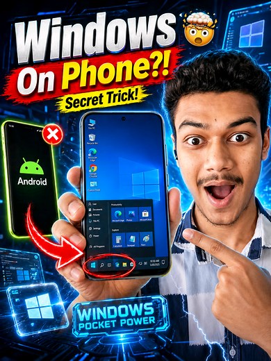 Transform Your Mobile Into Windows - Step by Step Guide