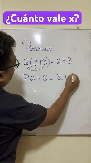 ¿Cuánto vale x ?