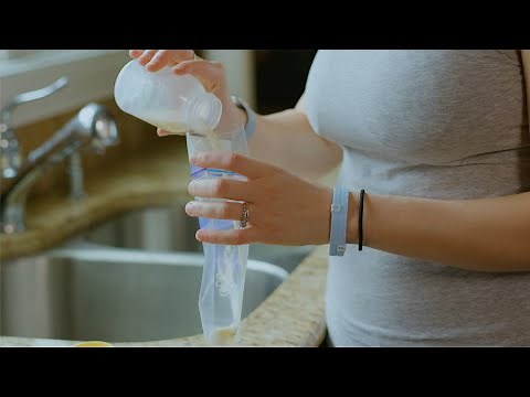 Cómo extraerse leche materna y almacenarla (How to Pump & Store Breast Milk)