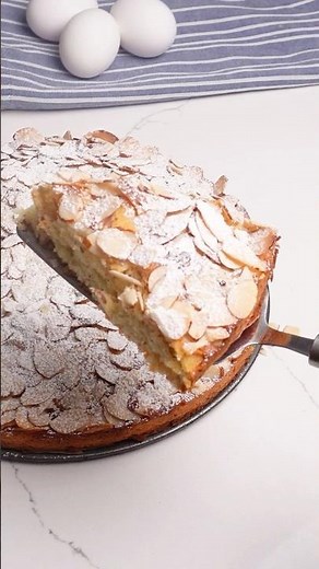 How to Make The Softest Almond Cake Ever #baking