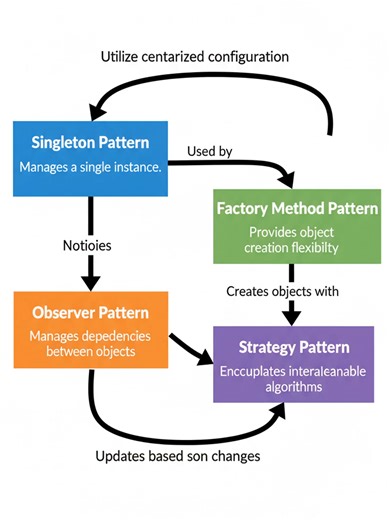 🔥 Khám Phá 4 Design Patterns Java Siêu Hữu Ích! 🚀#fyp #developer #xuhuong #laptrinhvien #techsolution