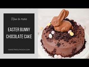Easter Bunny Chocolate Cake Recipe How To