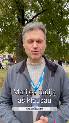 16K views · 665 reactions | ️ Dr. Vincentas Vobolevičius - Marijos radijo laidų dalyvis, savanoris, dalijasi, ką jam reiškia Marijos radijas ir kodėl jame ne tik savanoriauja, bet ir klausosi   O ką Jums reiškia Marijos radijas? | Marijos radijas - Radio Maria Lithuania | Facebook