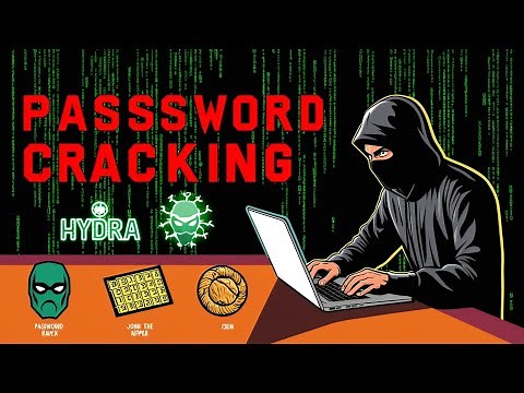 Ultimate Password Cracking Guide: Hydra, John the Ripper & Crunch Explained!