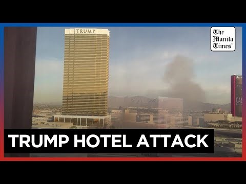 Tesla cybertruck explodes near Trump Las Vegas property