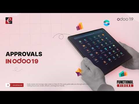 Approvals In Odoo 19 | Odoo 19 Features & Tips | Odoo 19 Functional Tutorials