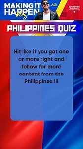 1.6K views · 82 reactions | Part 4: Are you passionate about the Philippines? Take this general knowledge trivia and learn about its location, the "Summer Capital," and the largest river in Luzon. Share this quiz with your friends and see who knows the most about the Philippine wonders! #Philippines #Asia #BaguioCity #SummerCapital #CagayanRiver #Quiz | Making it Happen Vlog | Facebook