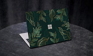 Nature Decal for Microsoft Surface Golden Leaves Laptop Skin Surface Book 2 Skin Microsoft Surface Pro 8 9 Laptop Skin Green Sticker - Etsy Canada
