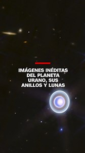 🪐 Urano como nunca antes se había visto: el telescopio James Webb de la NASA capta al enigmático planeta. La NASA divulgó imágenes inéditas del planeta Urano captadas por el telescopio espacial James Webb. La imagen muestra al planeta, sus anillos, y nueve de sus 27 lunas. | CNN en Español