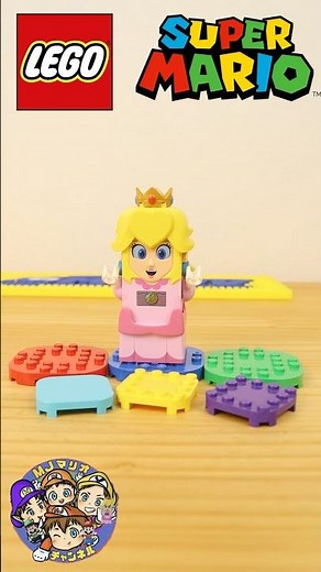 Plates of various colors #lego #nintendo #supermario
