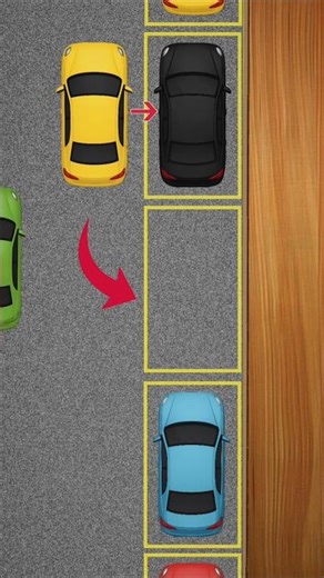 Parallel Reverse Parking | Step-by-Step 2D Animation Guide