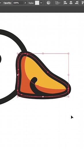 Goose design process . . #illustration #illustrations #character #designs #cute #adobeillustrator #mascot #goose #logo