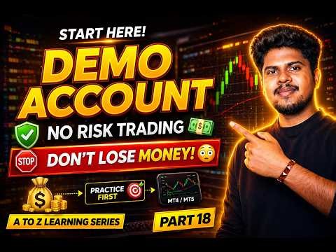 How to Open a Demo Trading Account? (Step-by-Step Guide) | Day 18 Forex Course