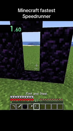 Minecraft speedrun competition highlights — insane lowkey run