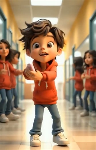 He Sneezed… and Turned Into a Dog! 🐶💥😂 #FunnyCartoon #3danimation #cartoon #animation #funnycartoon