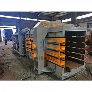 [Hot Item] Automated - control Waste Paper Baling Machine in Smart - factory Recycling