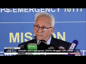 Cachalia releases long-awaited crime stats