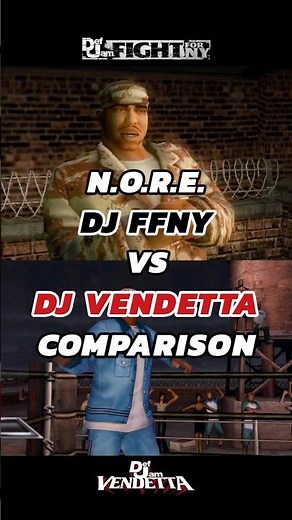 N.O.R.E. Def Jam: Fight for NY vs. Def Jam Vendetta Comparison | PS2