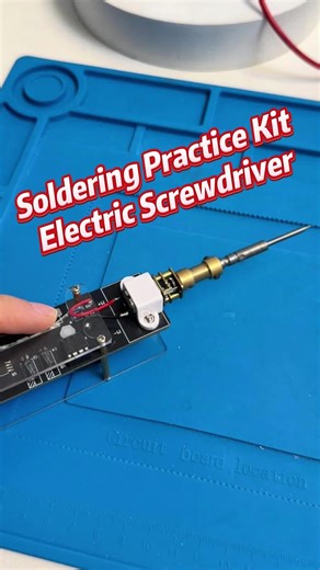 Soldering Practice: Create Your Own Electric Screwdriver