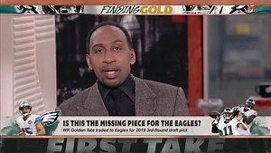 Stephen A. Smith thinks Golden Tate could be the missing piece for the Philadelphia Eagles. | ESPN First Take