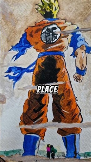 Gohan last speech #shorts #artist #dragonballz #anime