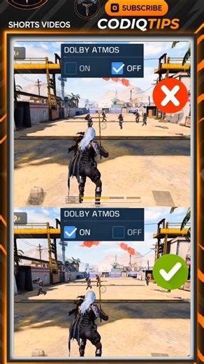 STOP Missing Footsteps! 🛑 The SECRET Dolby Atmos Setting COD Mobile Pro #codm