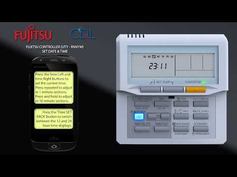 Setting Date and Time Fujitsu UTYRNNYM