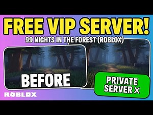 How to Create a FREE Private Server for 99 Nights in the Forest (Roblox) — Invite Friends!