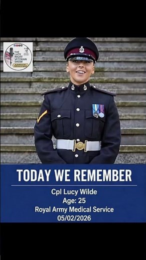 Today we remember the life of Cpl Lucy Wilde, a dedicated member of the Royal Army Medical Service