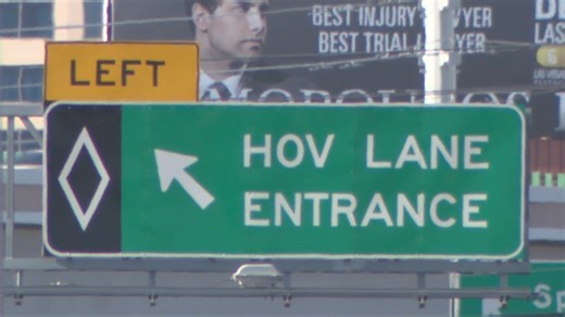 NDOT spending $72,000 over six months on installing new HOV signs