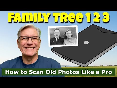 How to Scan Old Photos Like a Pro | Complete Flatbed Scanner Guide for Family Memories