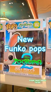 New zootopia 2 funko Pops#disneylans#zootopia#zootopia2#zootopiamovie#zootopiafunkos#funkopop