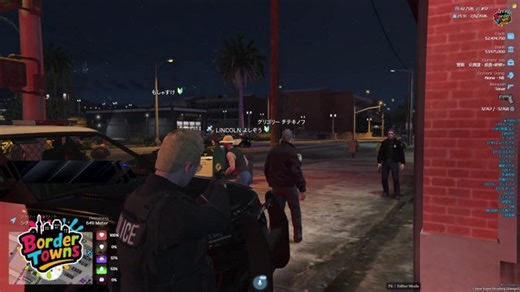 【FiveM】Border Towns もしゃすけ DAY1