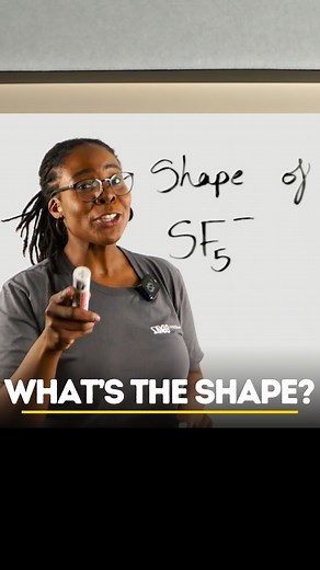 Lajoy Tucker | Head Of Chemistry on Instagram: "Can You Draw the Shape of SF₅⁻? 🧪 [drawing chemical shapes, SF5- structure, ion shapes in chemistry, learn to draw SF5-, lajoydoeschemistry, myedspace]"