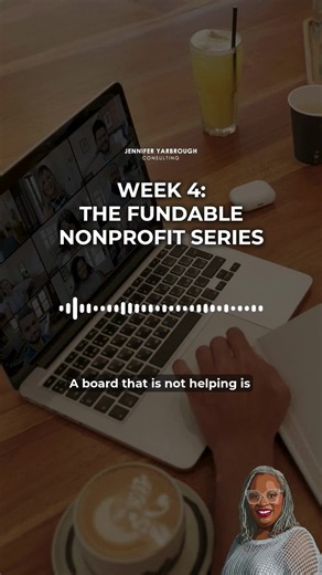 In Week 4, we discussed the importance of board members and the critical role they play in overseeing strategy, governance, and organizational accountability. Join our weekly FREE training for nonprofit leaders! 👉🏾 bit.ly/fundablenonprofitseries #capacitycreatesfunding #fundablenonprofitseries #boarddevelopment #nonprofitleadership