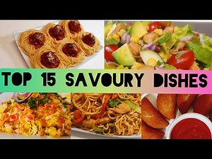 Top 15 Savoury Recipes Of All Time
