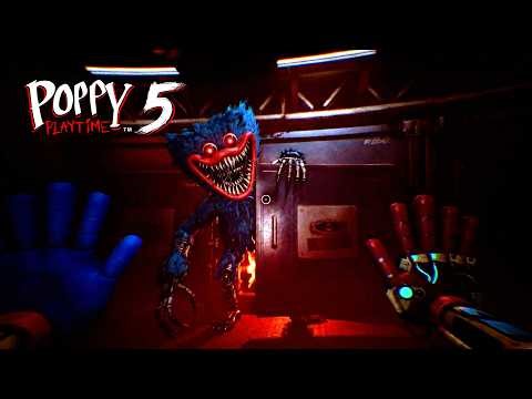 Poppy Playtime Chapter 5 HUGGY WUGGY Chase Scene (Fan Game)
